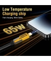 Divex TC-USB to TC-Lightning 65W/PD27W Şarj ve Veri Aktarım Kablosu DC-220
