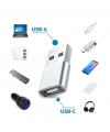 Divex Type-C Dişi USB3.0 Erkek OTG Adaptör Çevirici Gri DC-178