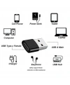Divex Type-C Dişi USB3.0 Erkek OTG Adaptör Çevirici Siyah DC-178