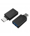 Divex Type-C Erkek USB3.0 Dişi Adaptör Çevirici Siyah DO-182