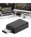 Divex Type-C Erkek USB3.0 Dişi Adaptör Çevirici Siyah DO-182