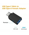 Divex Type-C Erkek USB3.0 Dişi Adaptör Çevirici Siyah DO-182