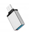 Divex Type-C Erkek USB3.0 Dişi Adaptör Çevirici Gri DO-182