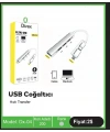 Divex Type-C + USB Girişli 4 Port USB Çoklayıcı USB Splitter DX-04