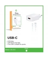 Divex Type-C USB Kablo - Adaptör 3.0A Ev Tipi Şarj Aleti DS-212
