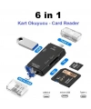 Divex USB3.0 - Type-C - Micro USB Girişli SD-Micro-SD Kart Okuyucu OTG Card Reader