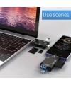 Divex USB3.0 - Type-C - Micro USB Girişli SD-Micro-SD Kart Okuyucu OTG Card Reader