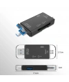 Divex USB3.0 - Type-C - Micro USB Girişli SD-Micro-SD Kart Okuyucu OTG Card Reader