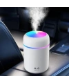 Divex Renkli Led Işıklı Hava Nemlendirici USB Colorful Humidifier Beyaz H-17