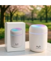 Divex Renkli Led Işıklı Hava Nemlendirici USB Colorful Humidifier Beyaz H-17