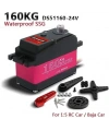 DSSERVO DS51160 24v 160kg Servo Motor - 180 Derece