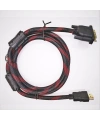 DVI-D (24+1 - Dual Link) to HDMI Çevirici Dönüştürücü 1.5m