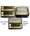 DVI-D Kablo Erkek Erkek (24+1) Örgü Korumalı Kablo 1.4m