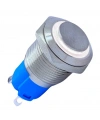 E24 16mm Metal Buton Kalıcılı 12-24V Beyaz Led 1No/1NC 