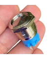 E65 19mm Metal Kalıcılı Buton Düz Kafa Ledsiz 1NO/1NC