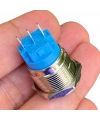 E65 19mm Metal Kalıcılı Buton Düz Kafa Ledsiz 1NO/1NC