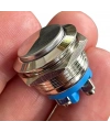 E97 19mm Metal Buton Yaylı Çıkık Kafa 1NO