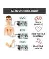 EMG EOG EKG Sensör Kartı (Kas. Göz ve Kalp Sinyalleri Algılama)