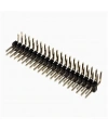 Erkek Pin Header 2X20 Pin Male 2.54mm 90° Çift Sıra