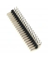 Erkek Pin Header 2X20 Pin Male 2.54mm 90° Çift Sıra