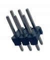 Erkek Pin Header 2x3 Pin (6Pin) 12 mm 2.54mm 2x3 180° İki Sıra