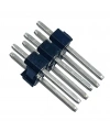 Erkek Pin Header 2x3 Pin (6Pin) 12 mm 2.54mm 2x3 180° İki Sıra
