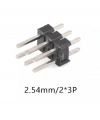 Erkek Pin Header 2x3 Pin (6Pin) 12 mm 2.54mm 2x3 180° İki Sıra