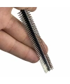 Erkek Pin Header 2X40 Pin Male 2.54mm 90° Çift Sıra