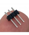 Erkek Pin Header 3 Pin 12mm 2.54mm 1x3 180° Tek Sıra