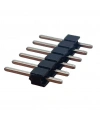 Erkek Pin Header 6 Pin 12mm 2.54mm 1x6 180° Tek Sıra