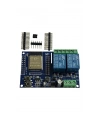 ESP32 WiFi Bluetooth 2 Kanal Röle Kartı