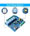ESP32 WiFi Bluetooth AC 220V / DC 5-30V 4 Kanal Röle Kartı