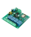 ESP8266 ESP-12F AC 90-250v / DC 7-30V 4 Kanal Wifi Röle Modülü