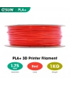 eSUN Kırmızı Pla+ Filament 1.75mm 1 KG