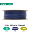 eSUN Koyu Mavi Pla+ Filament 1.75mm 1 KG