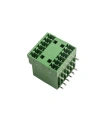 F83-3.5-6P 2x6 Pin 3.5mm 90C Geçmeli Çift Erkek Klemens