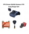 FPV Drone Gözlük Kamera VTX Long Range Seti