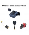 FPV Drone Gözlük Kamera VTX Seti