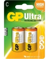 GP 14AU LR14 Ultra Alkalin 2li Orta Boy Pil