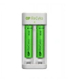 GP 2li 800mAh AAA Şarj Edilebilir Pil + USB Şarj Cihazı