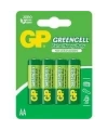 GP GP15G Greencell R6 AA Çinko Kalem Pil 4lü Blister