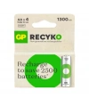 GP Recyko 1300 mAh 4lü Şarjlı AA Kalem Pil