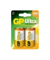 GP Ultra 2li LR20 D Size Alkalin Pil - GP13AU