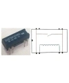 GR108 HW2 12V Reed Röle Tek Kontak N/O 12VDC 0.5A