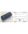 GR208-AD24-12V Reed Röle Çift Kontak N/O 12VDC 0.5A