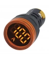 Gwest 22 AS-S 22mm AD-116 Serisi Akım Trafolu Sarı Ampermetre 0-100A