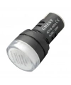 Gwest 22-B 22mm Beyaz Ledli Sinyal Lambası 220V