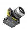 Gwest A5-10/4 22mm Start İşaretli Yaylı Buton Siyah 1NO