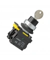 Gwest A5-20Y 22mm 1-0-2 Anahtarlı Kalıcı Buton 2NO