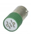 Gwest BA9SC-Y BA9S Led Ampul 220V Yeşil